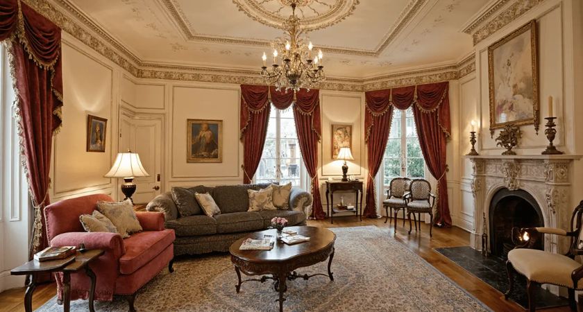 Modern victorian interior design