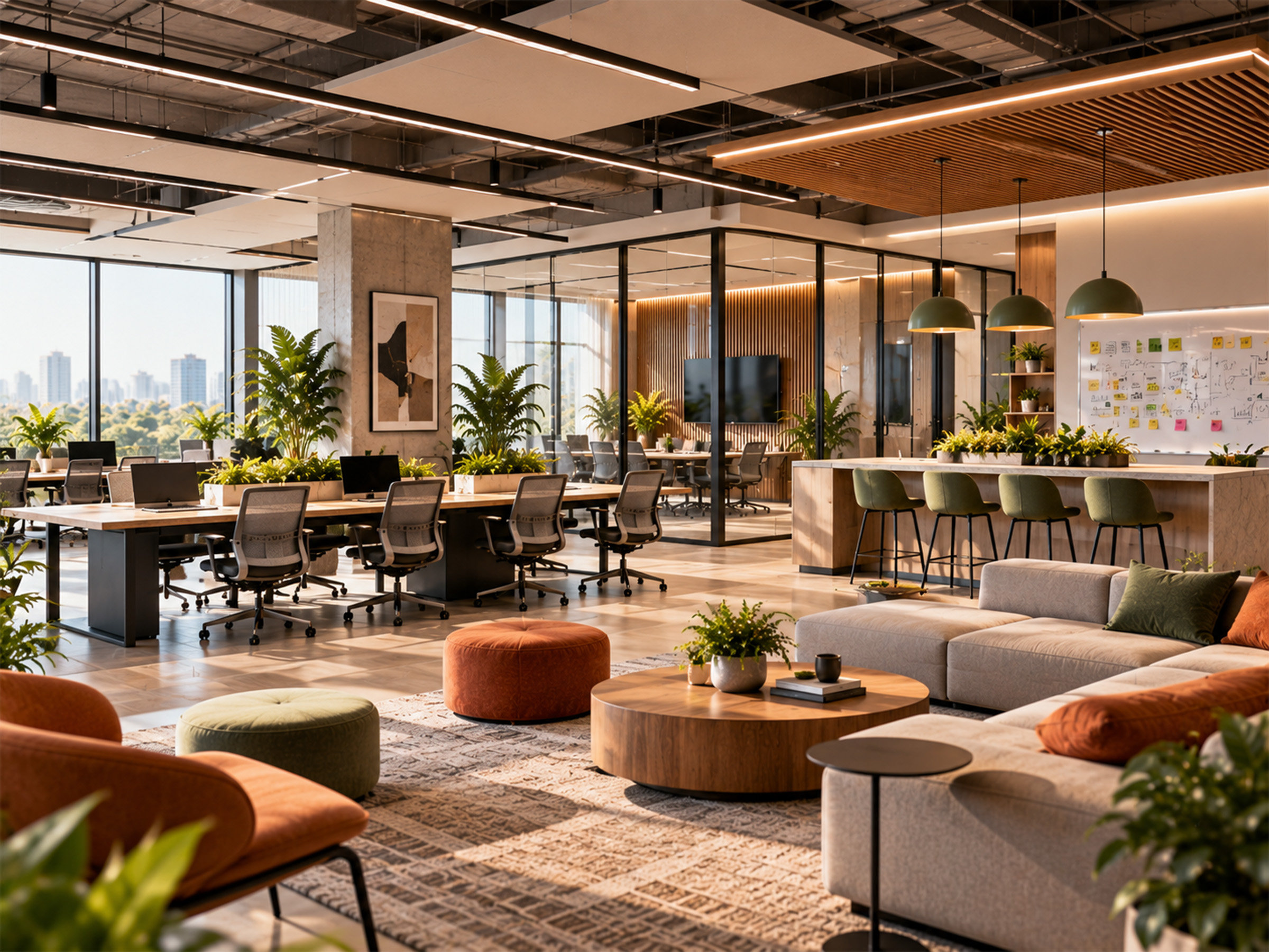 Collaborative workspace design by Ryan Creative Living