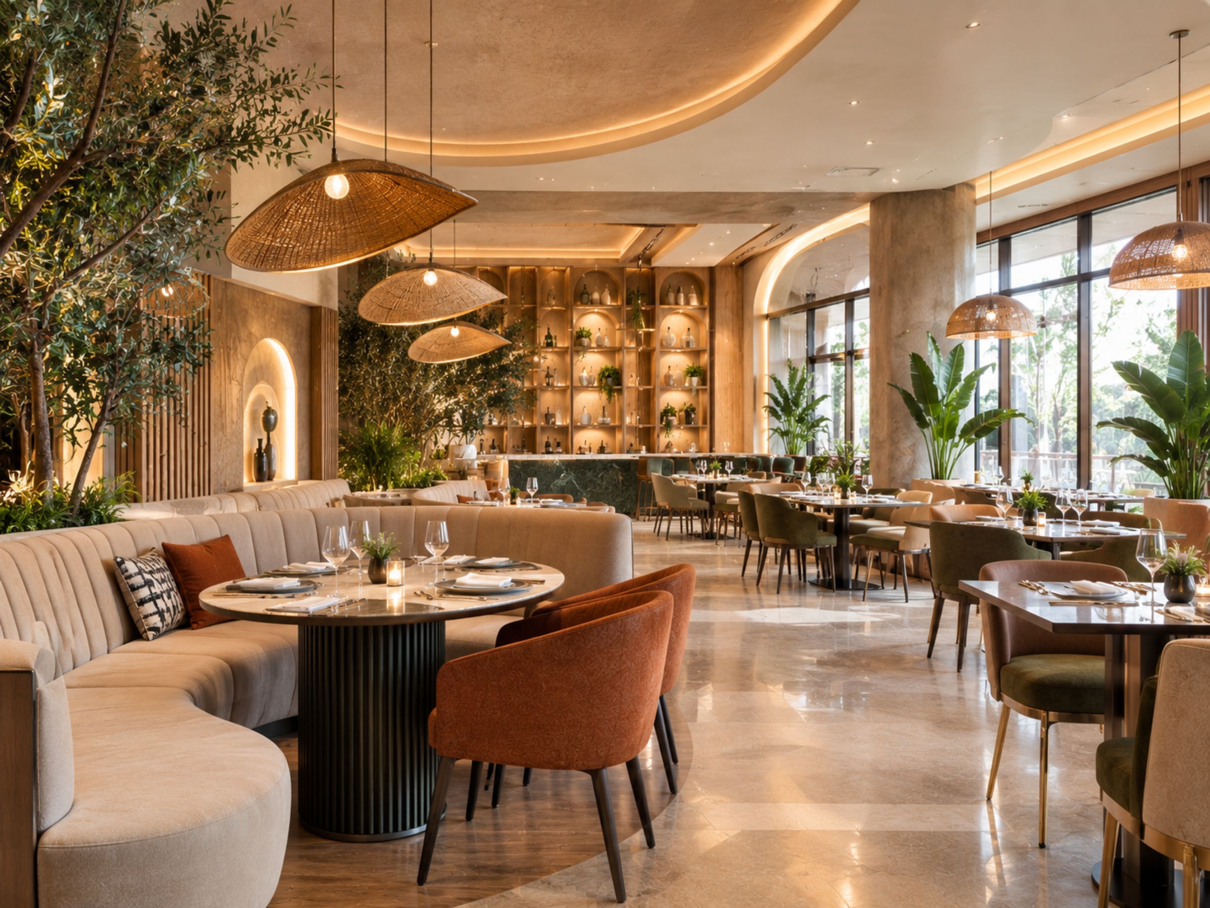 Restaurants and Cafés Interior Design