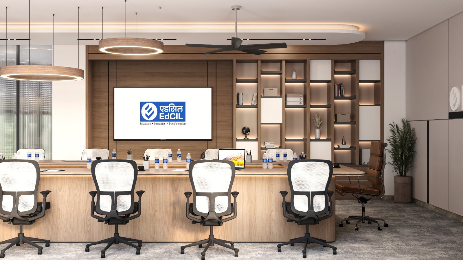 Premium commercial interior and conference space