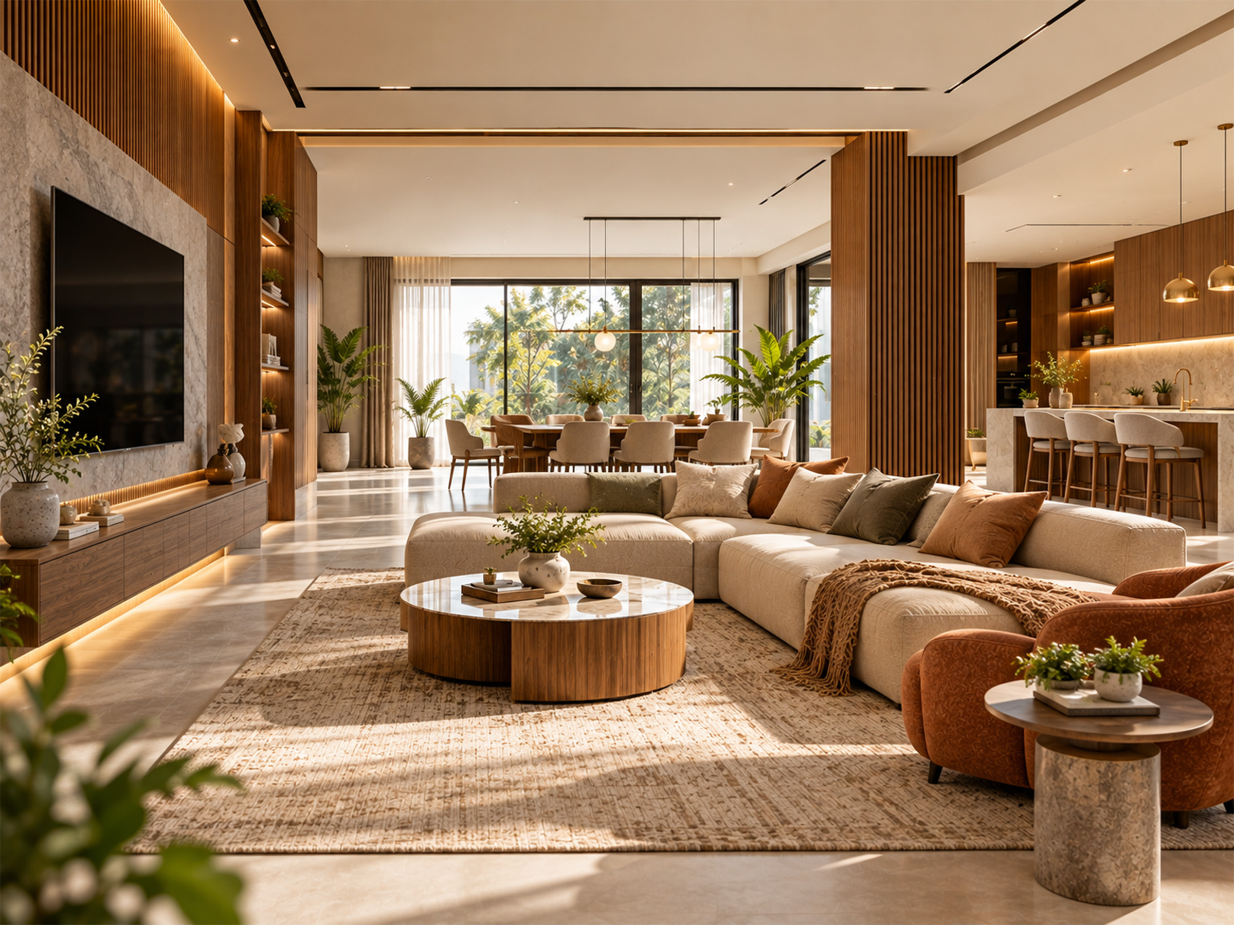 Interior and furniture design for turnkey homes